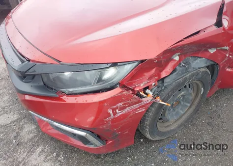 2020 Honda Civic Lx z USA, uszkodzony, nr VIN 19XFC2F6XLE021359